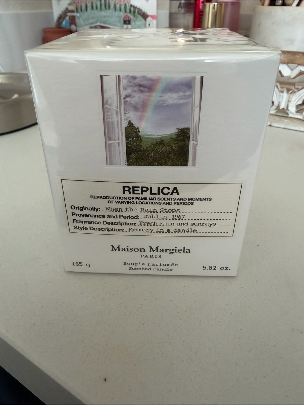 Maison Martin Margiela Replica 'When the Rain Stops' Candle - White